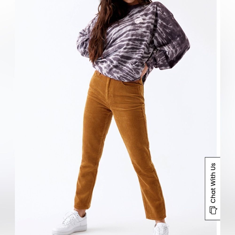 NWT Pacsun Corduroy Mom Pants size 27